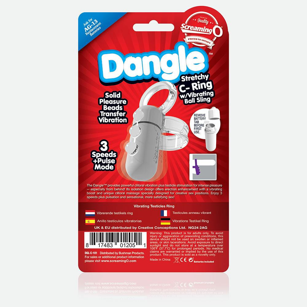 Dangle C Ring Clear (eaches)