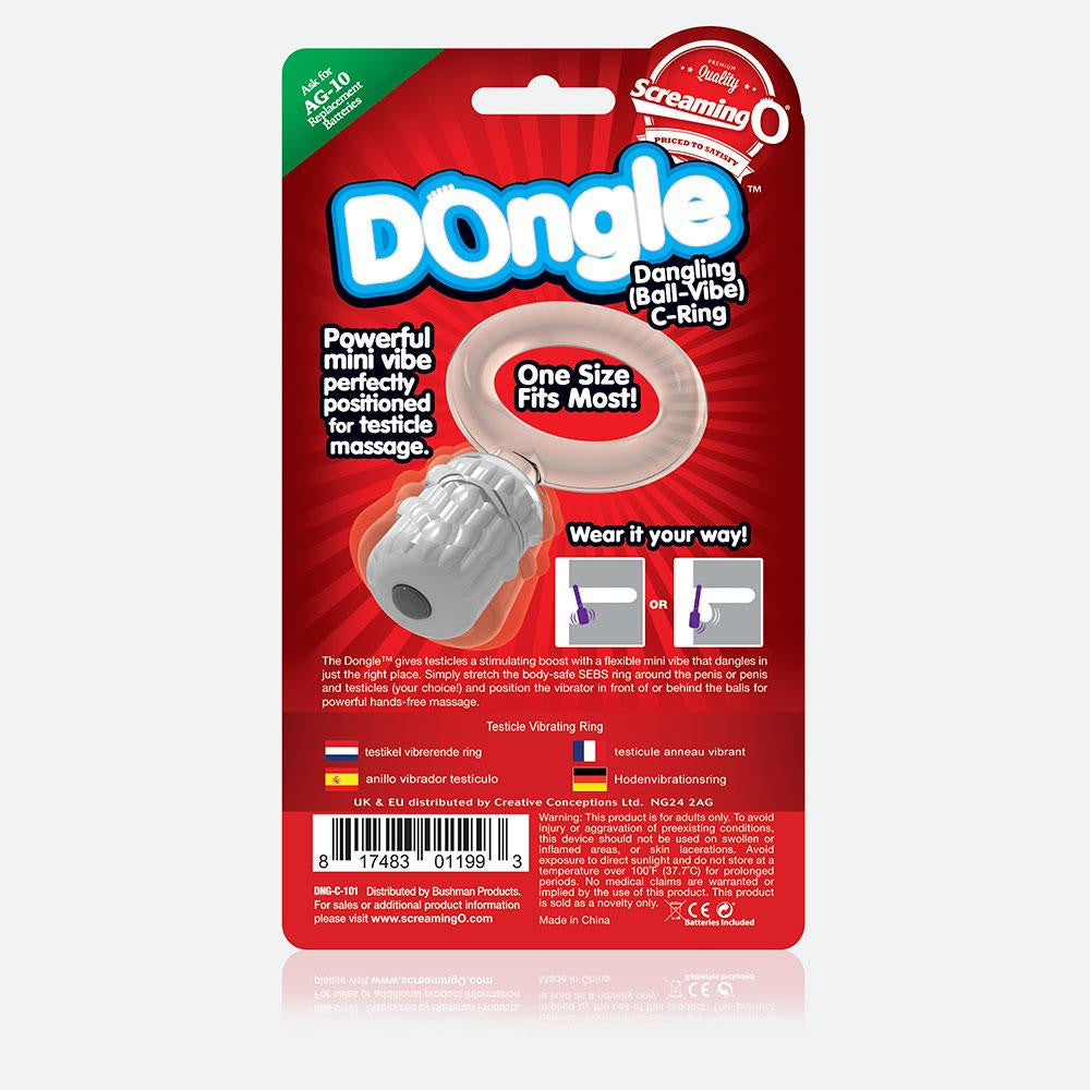 Dongle C Ring Clear (eaches)