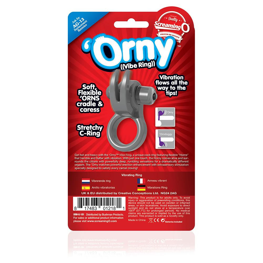 Orny Vibe Ring Grey (eaches)