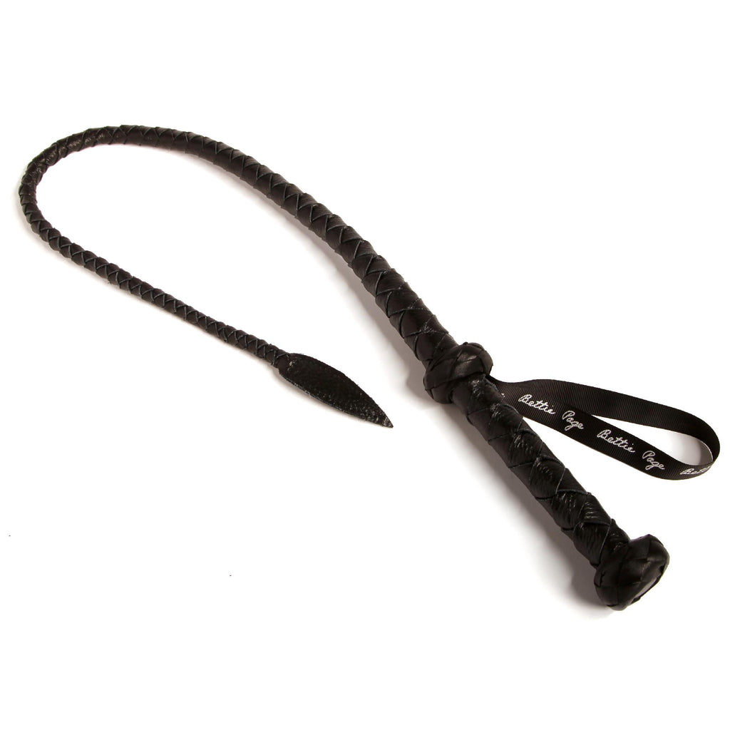 Bettie Page Leather Bullwhip (net)