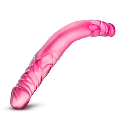 B Yours 14 Double Dildo Pink "