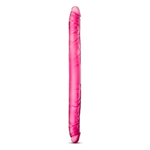 B Yours 16 Double Dildo Pink "