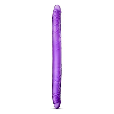 B Yours 16 Double Dildo Purple "