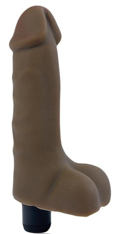 (bulk) Real Feel 7in Vibra Dong Brown