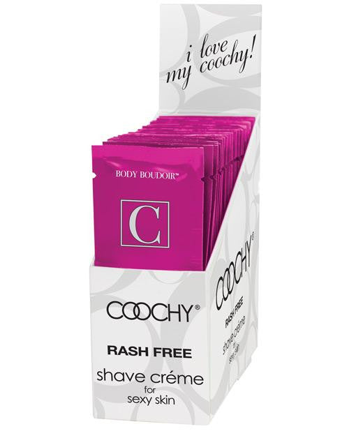 Coochy Shave Cream Pearberry 24pc Display