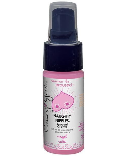 Crazy Girl Naughty Nipples Arousal Creme Angel Cake 1oz