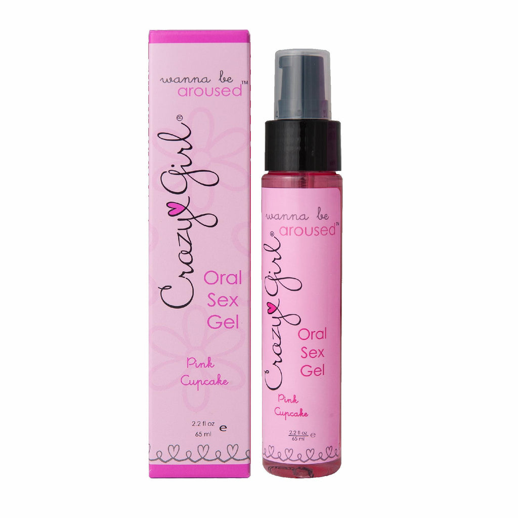 Crazy Girl Oral Sex Gel Pink Cupcake