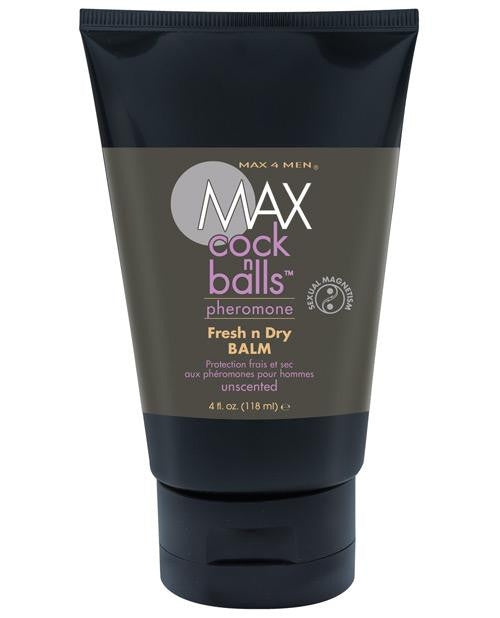 Max Cock N Balls Fresh N Dry Ball Balm W-pheromones 4 Oz