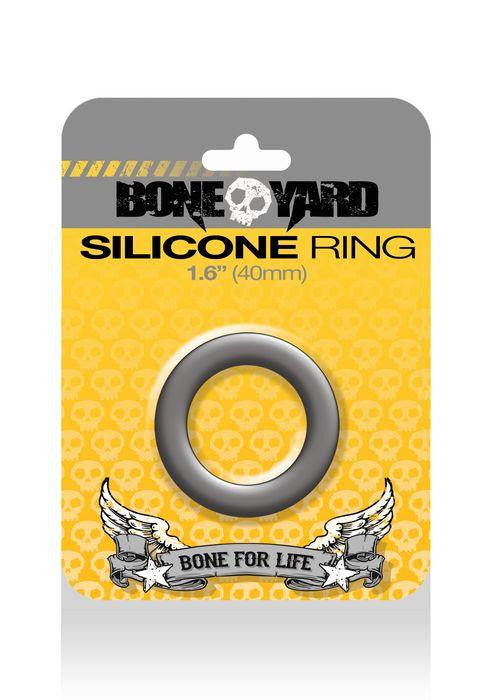 Boneyard Silicone Ring 40mm Grey