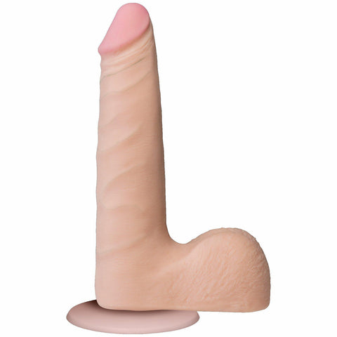 Realistic Cock Slim 7 White "