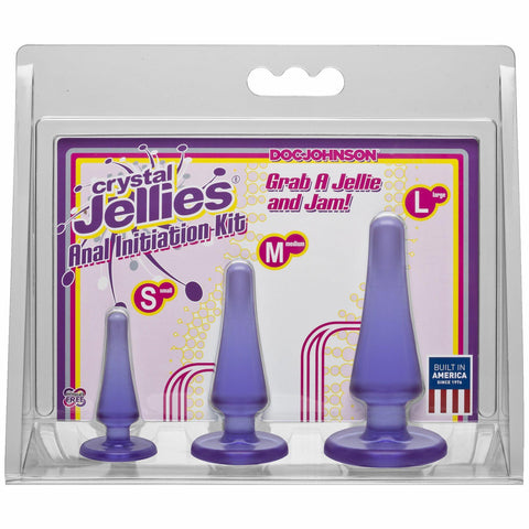 Crystal Jellies Anal Kit Purple