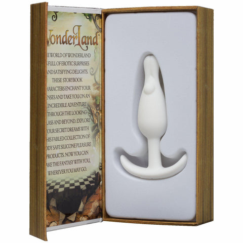 Wonderland Mini Plug White Wabbit