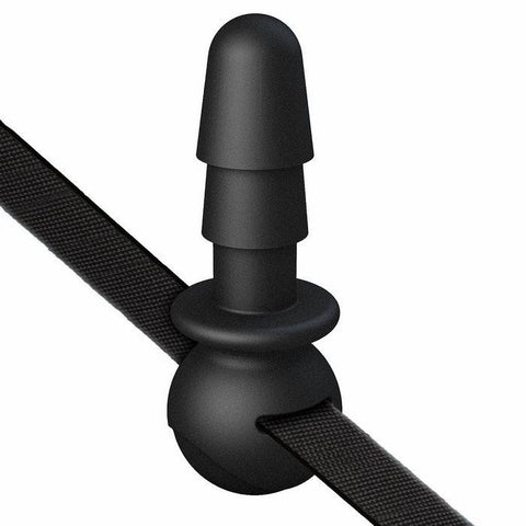 Vac U Lock Silicone Ball Gag Black