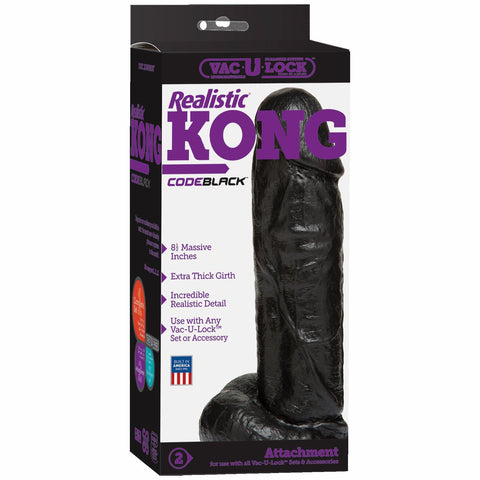 Vac U Lock Code Black Realistic Kong