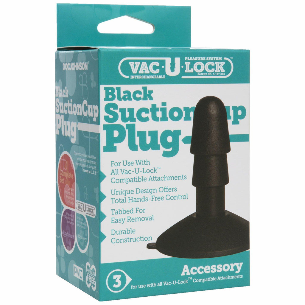 Vac U Lock Suction Cup Black