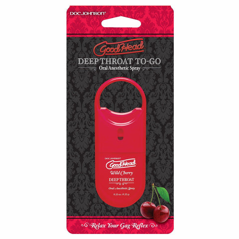 Goodhead Deep Throat Spray Wild Cherry