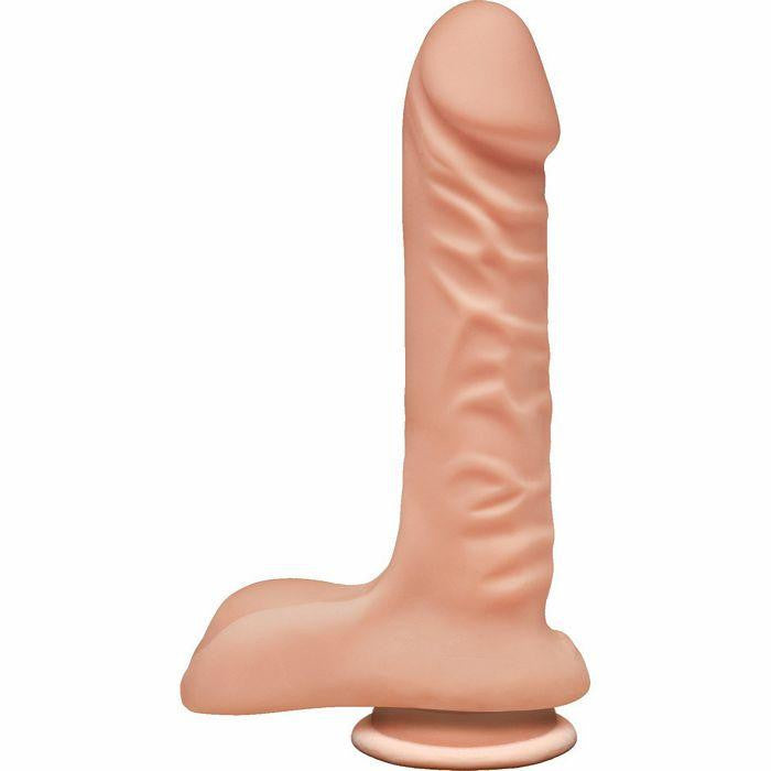 The D Super D 8 W-balls Vanilla Beige Dildo "