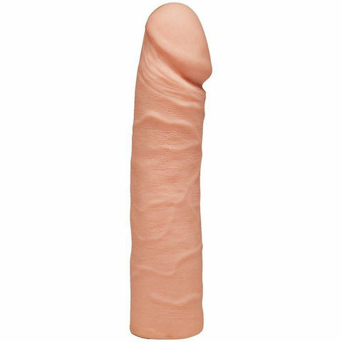 The D Ragin' Double D 16 Vanila Beige Ultraskyn Dildo "