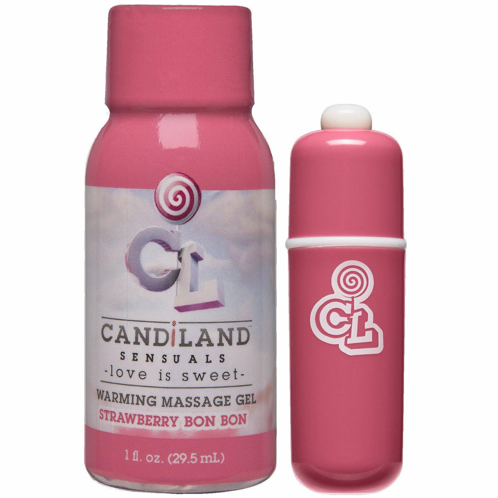 Candiland Sugar Buzz Massage Set Strawberry Bon Bon