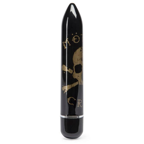 Motley Crue Class Skull Black 7 Function Vibrator (net)