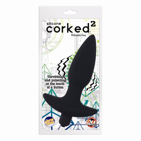 Corked 2 Vibrating Medium Charcoal