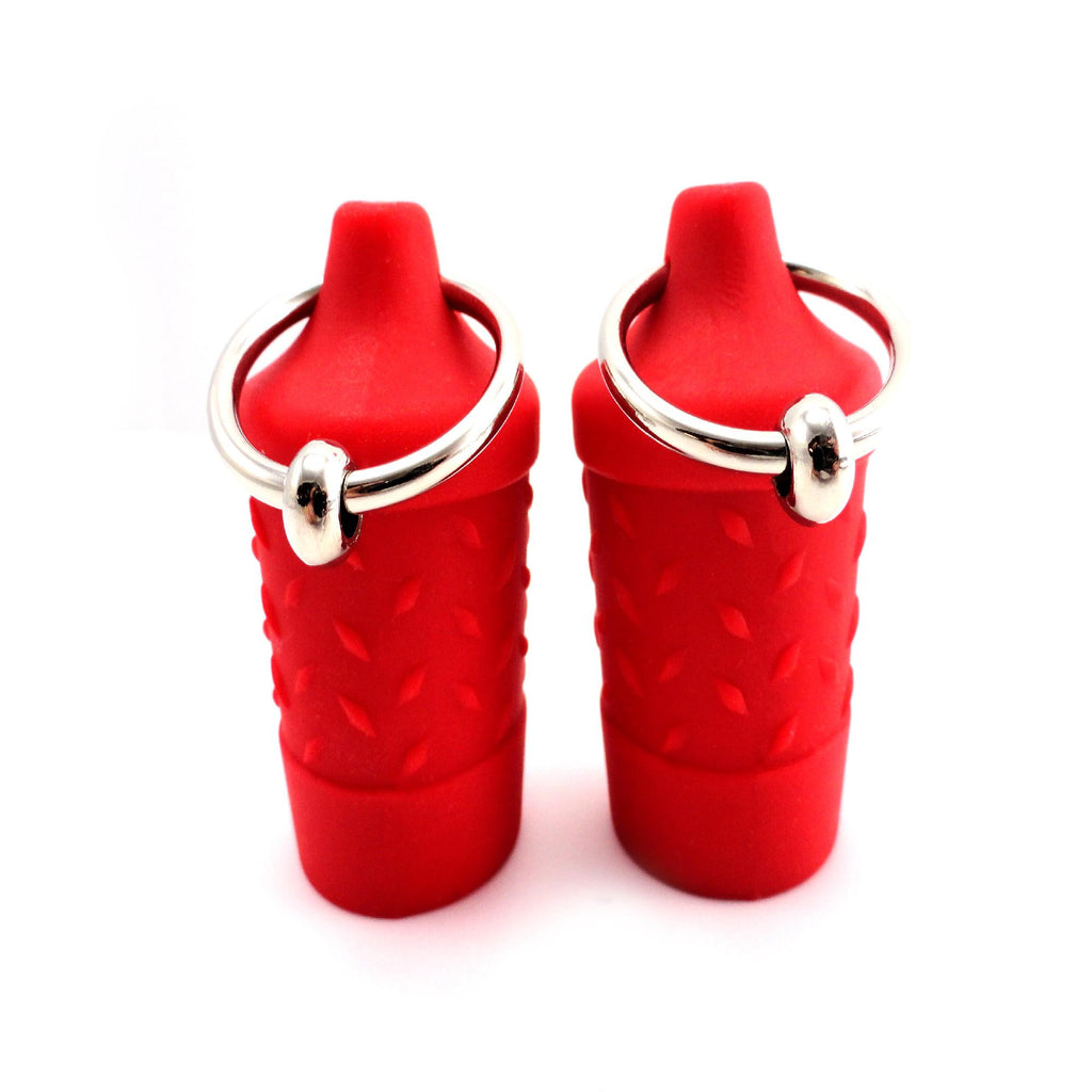 Nipple Suckers Silicone W-ring Red