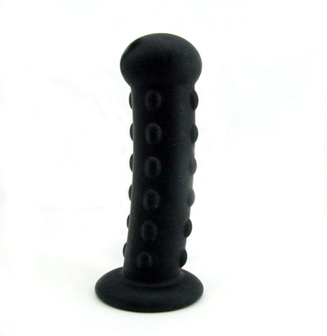 H2h Dildo Silicone 71-2in Nubby Black