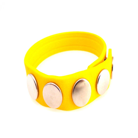 C Ring 5 Snap Biothane Yellow