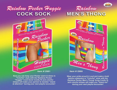 Rainbow Men's Thong