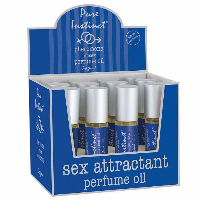 Pure Instinct Roll On Pheromone Cologne 10.2 Ml 12pc Display