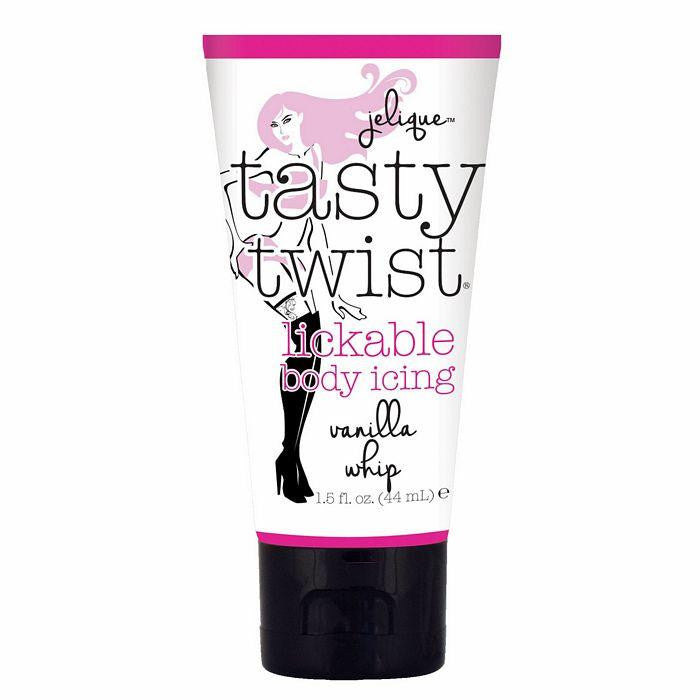 Tasty Twist Lickable Body Icing Vanilla Whip 1.5 Oz