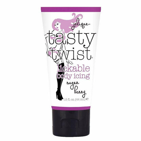 Tasty Twist Lickable Body Icing Sugar Berry 1.5 Oz