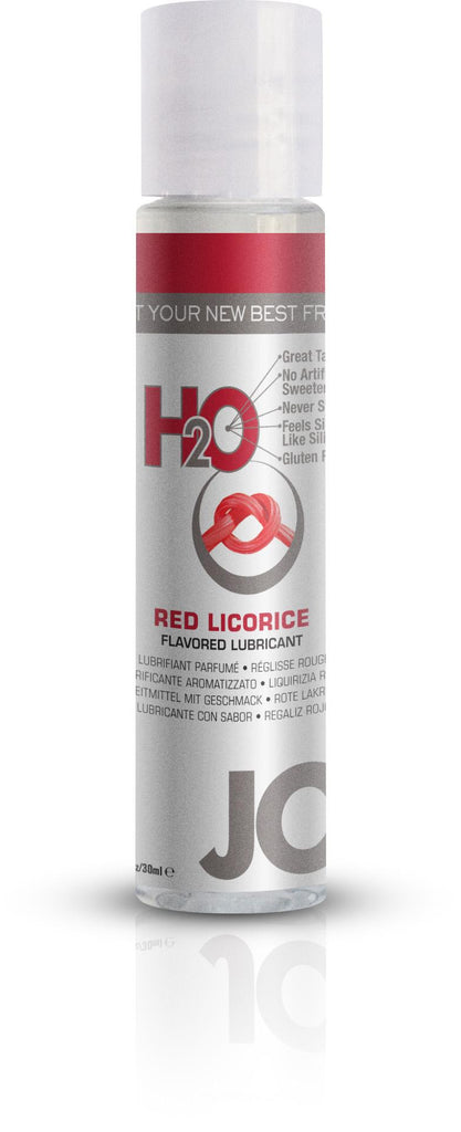 Jo H20 Red Licorice 1oz Flavored Lubricant