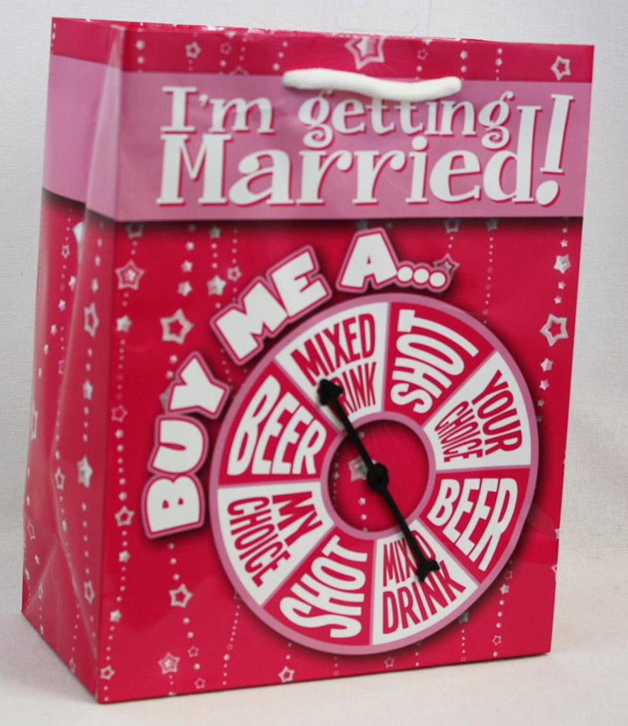 I Am Getting Married Spinner Gift Bag