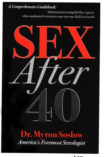 Blank Joke Book Sex After 40