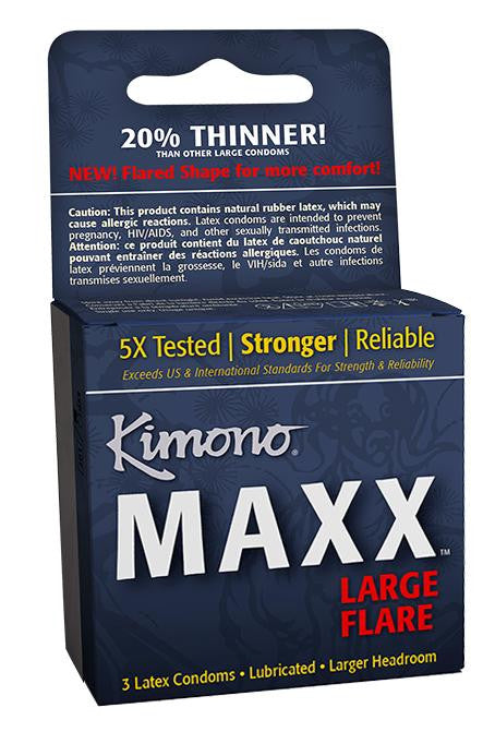 Kimono Maxx Large Flare 3 Pk