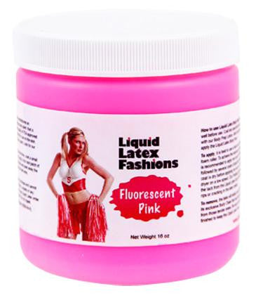 Liquid Latex Fluorescent Pink 16oz