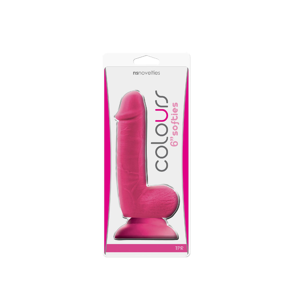 Colours Softies 6 Dildo Pink Pink "