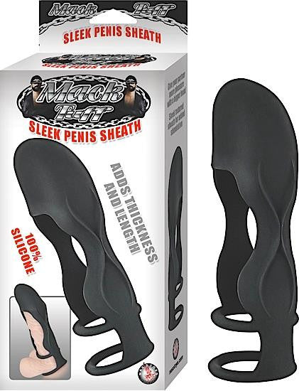 Mack Tuff Sleek Penis Sheath Black