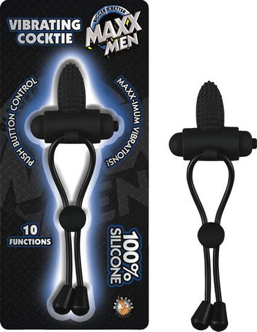 Maxx Men Cocktie Vibrating Black