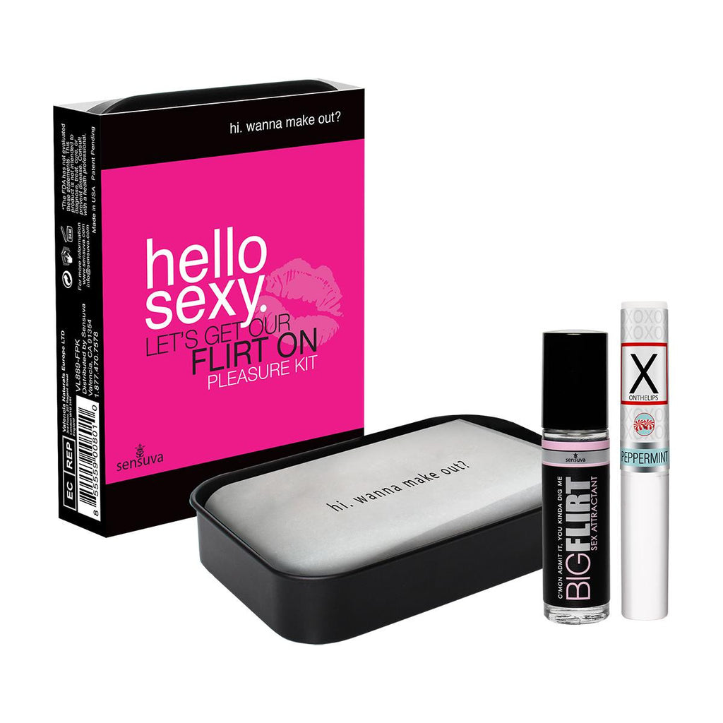 Hello Sexy Let's Get Our Flirt On Pleasure Kit