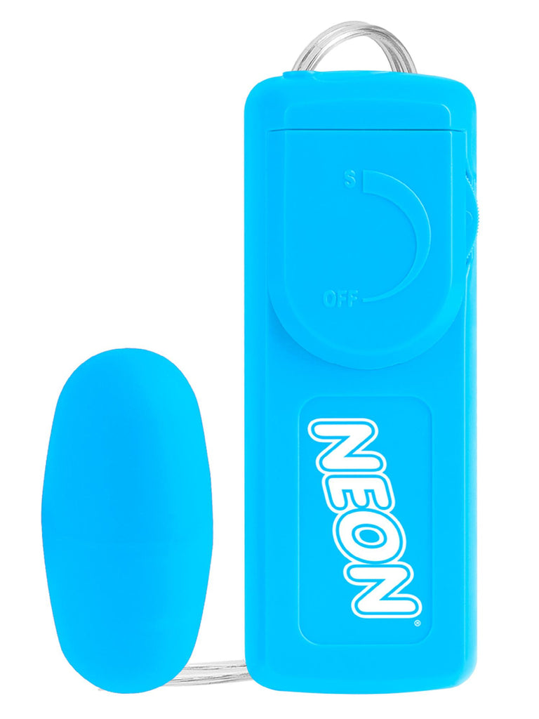 Neon Sexy Snuggler Blue Vibrator