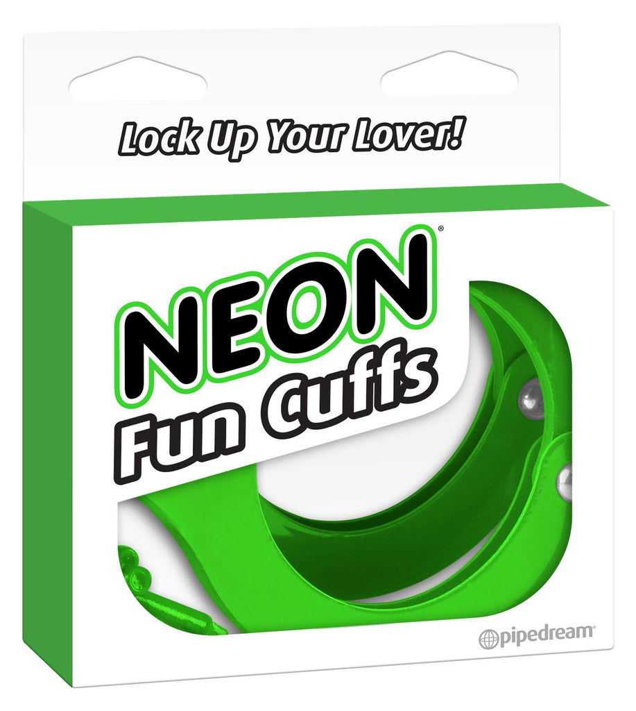 Neon Luv Touch Fun Cuffs Green