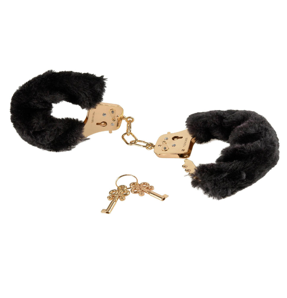 Fetish Fantasy Gold Deluxe Furry Cuffs