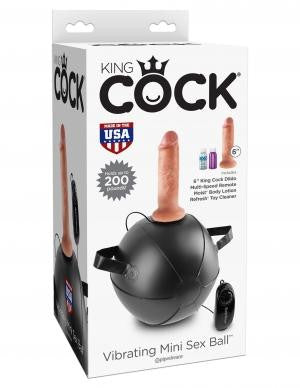 King Cock Mini Sex Ball Vibrating