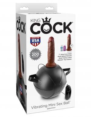 King Cock Inflatable Ball Black