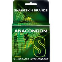 Anacondom 3pack Condoms