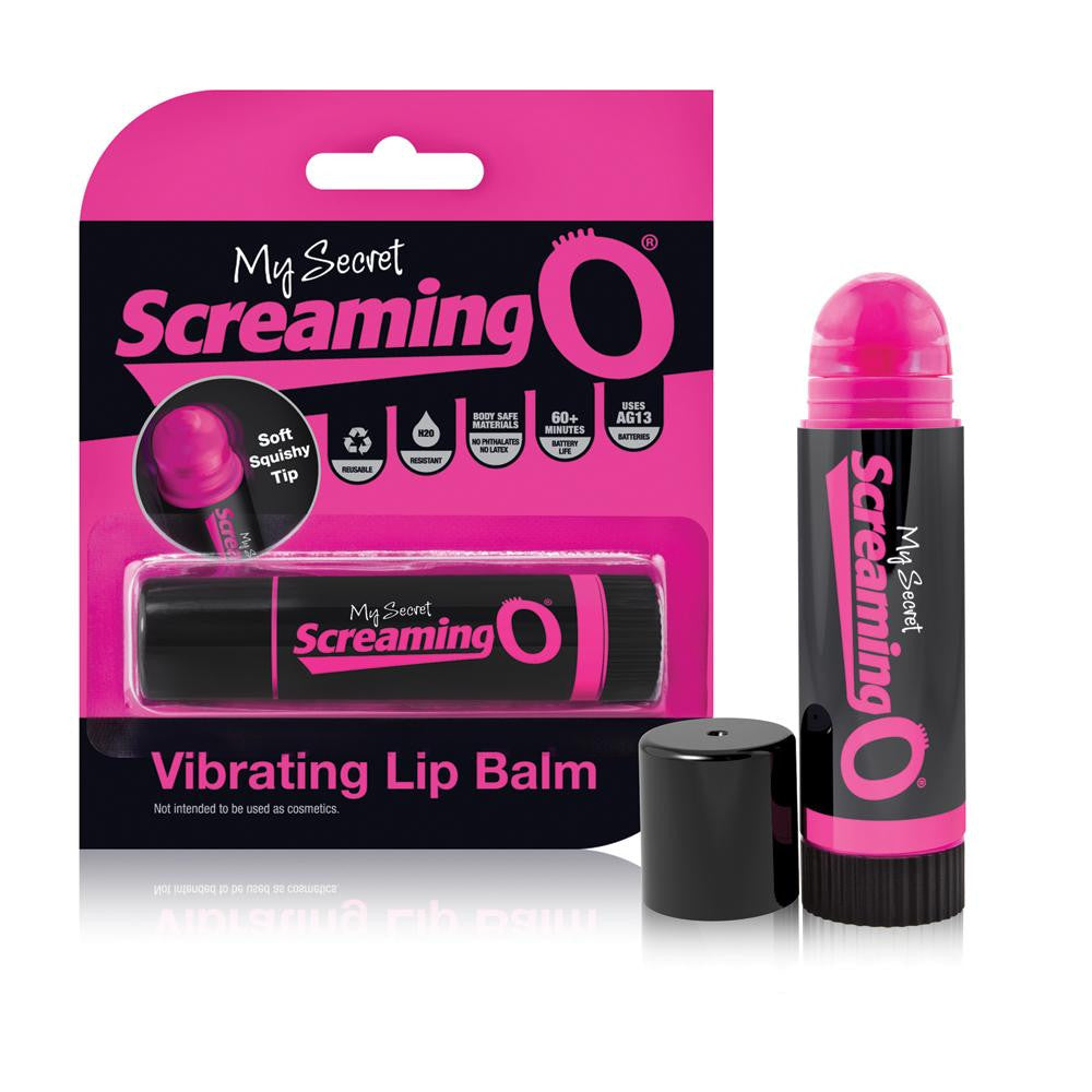 Vibrating Lip Balm Display 12pc