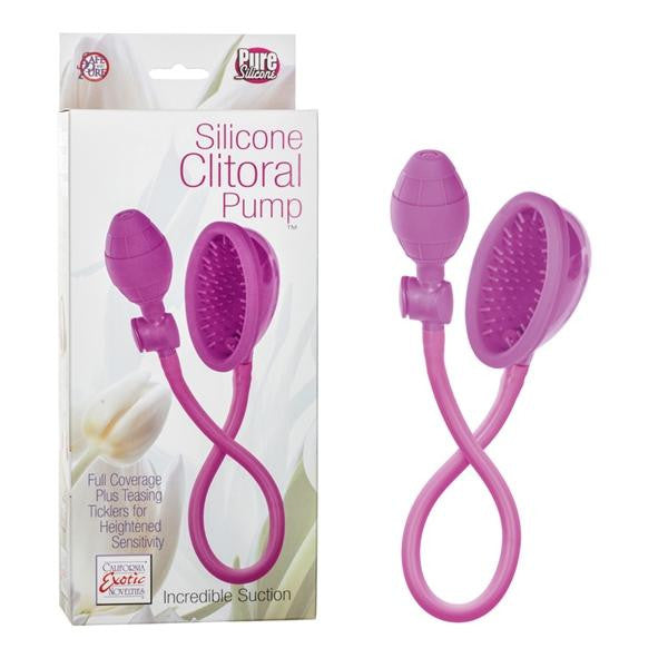 Clitoral Pump Silicone Pink