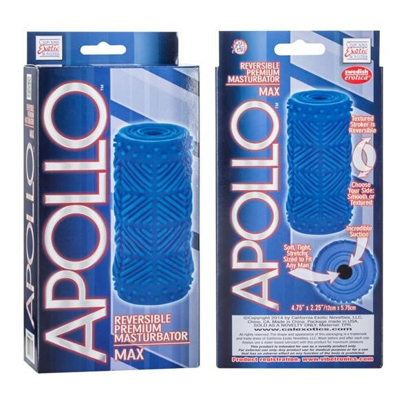 Apollo Reversible Masturbator Max Blue